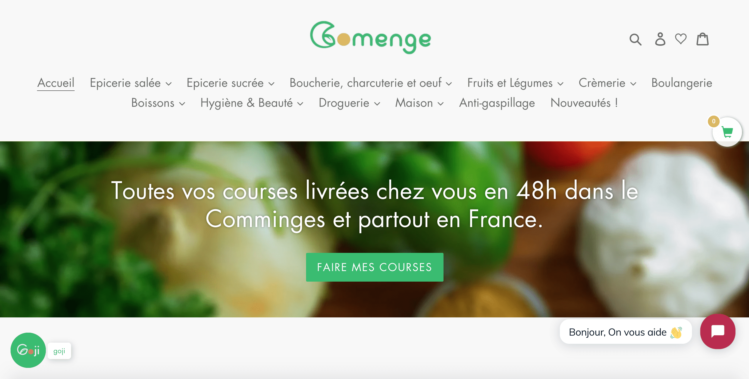 Toutes vos courses livrées à Melles