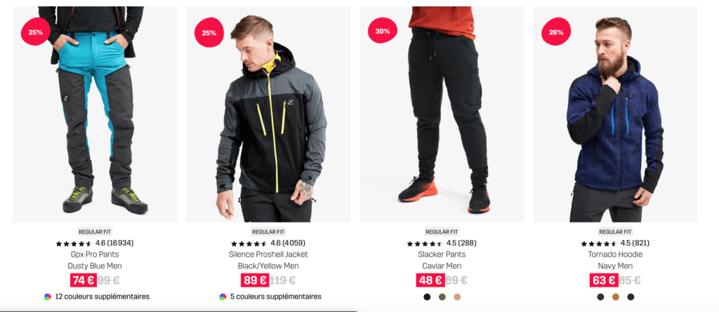 RVRC Collection homme à -25%