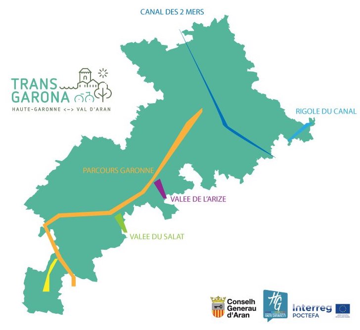 Transgarona : guide pratique sur la piste cyclable