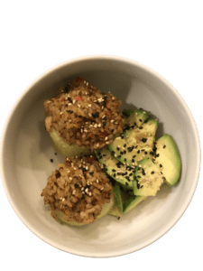 Recette bowl végétal chou rave bio