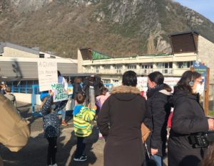 Mobilisation Ecole Saint-Béat