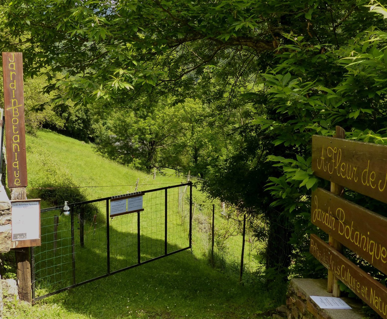 Ouverture de la saison 2021 du jardin botanique Pyrénéen à Melles