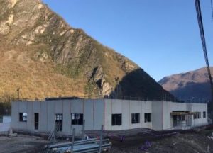 Maison de santé de Saint-Béat en construction