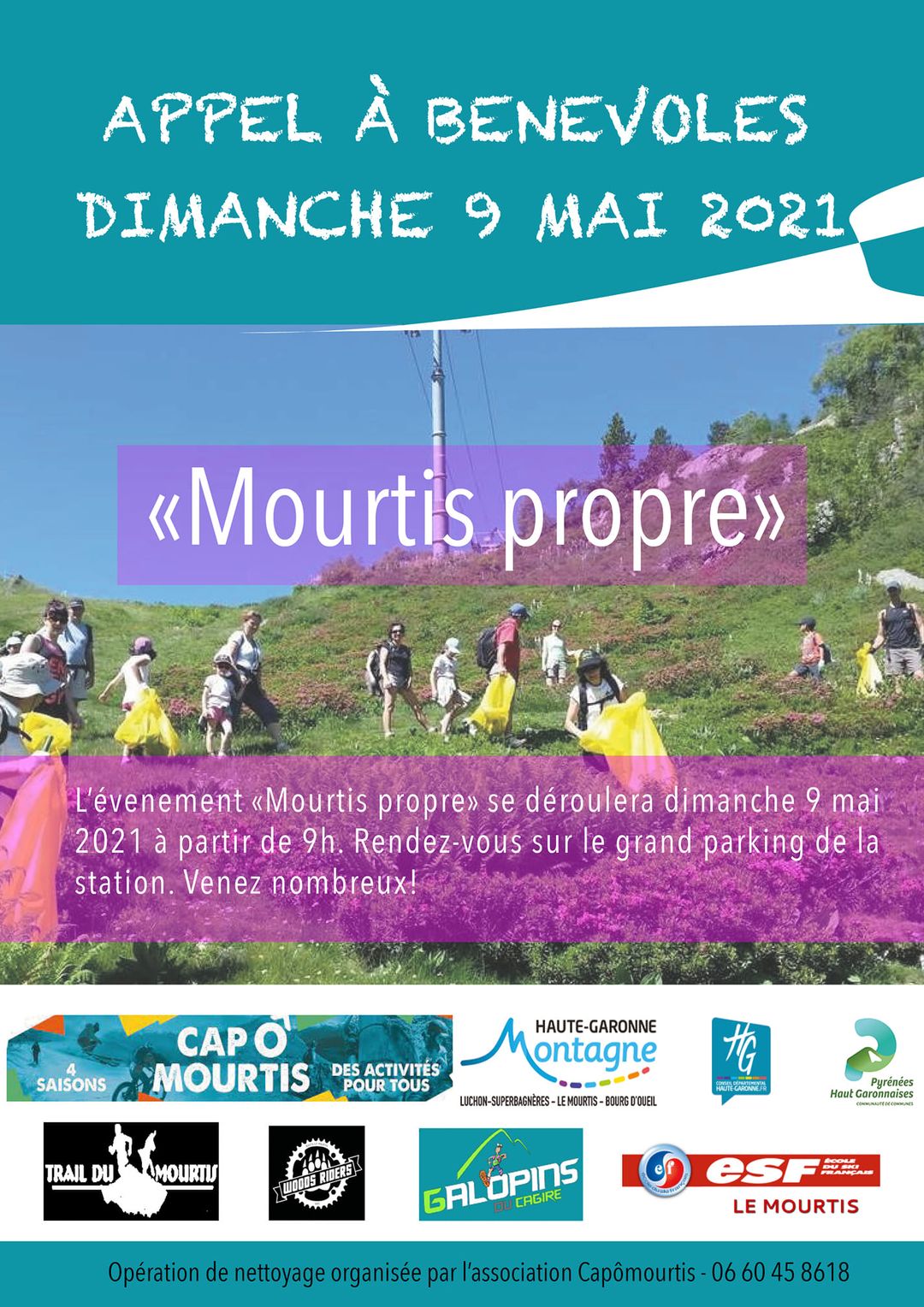 Opération "Mourtis propre" ce dimanche 9 mai