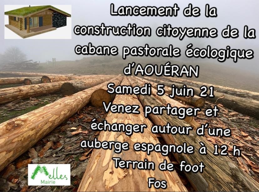 Lancement de la cabane pastorale écologique d'Aouéran