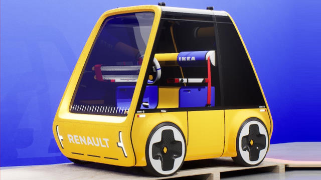 Ikea Höga, la voiture électrique en kit avec Renault