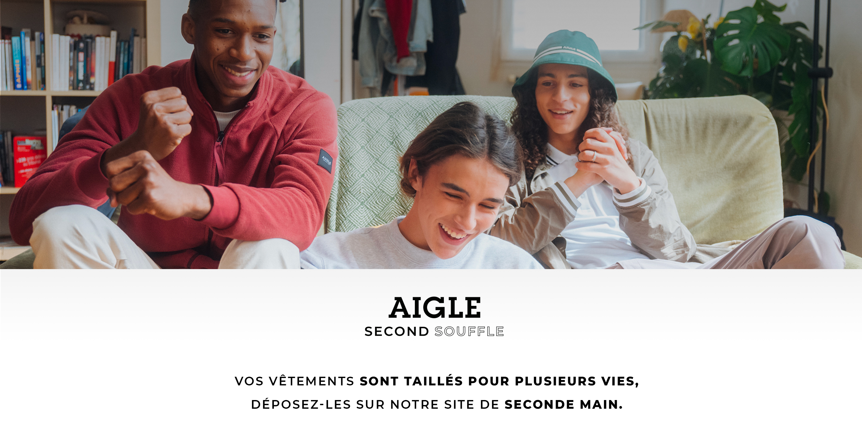 Aigle second souffle, seconde main, seconde vie pour vos vêtements Aigle