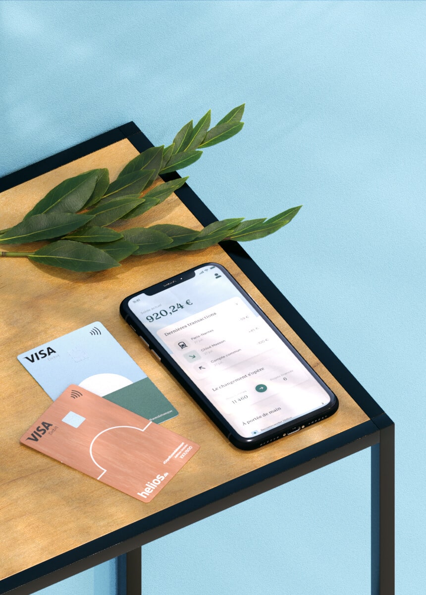 Helios une néobanque verte et écoresponsable à découvrir
