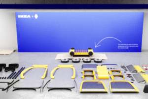 Ikea Renault Hoga voiture en kit 374 pièces