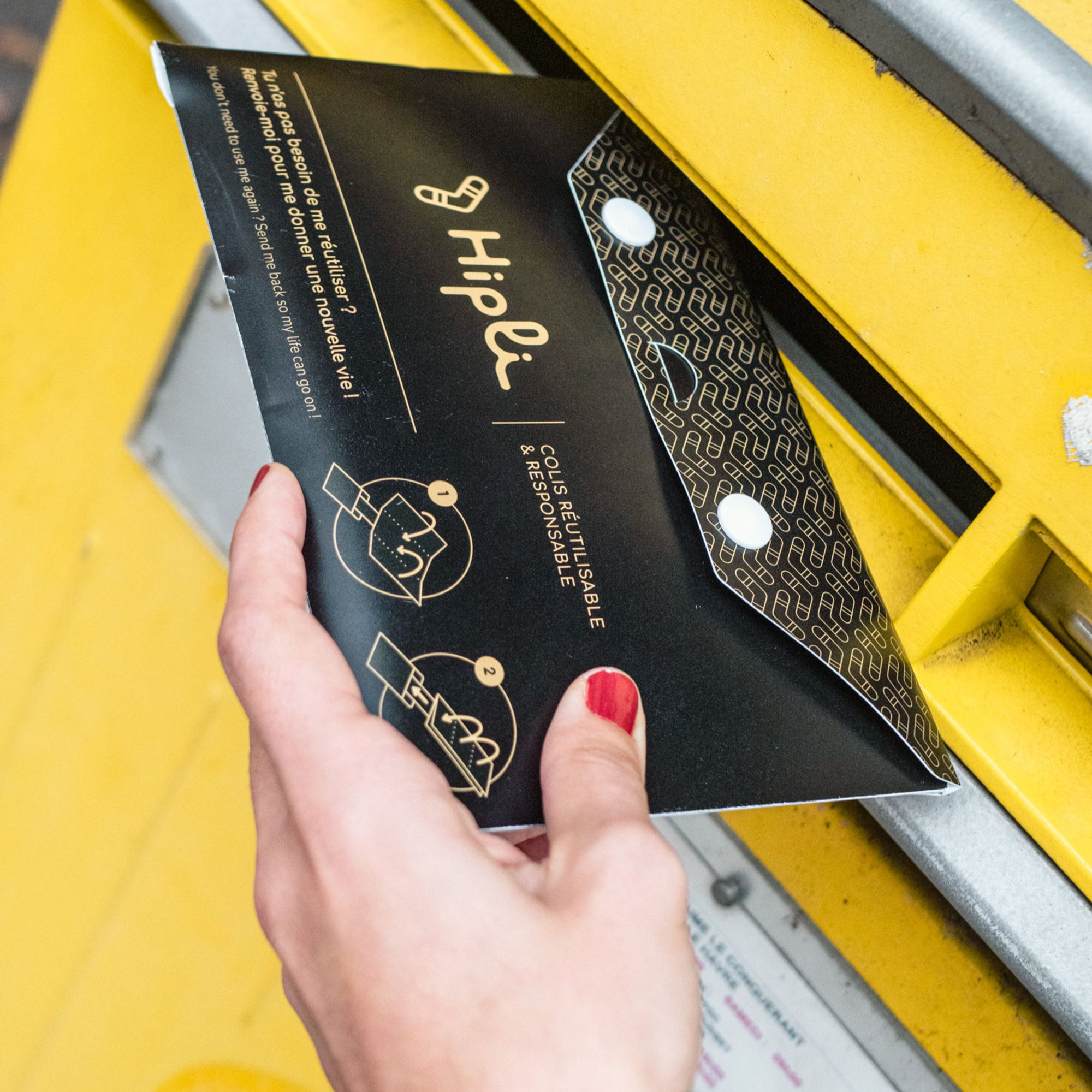 Des colis réutilisables et écoresponsables