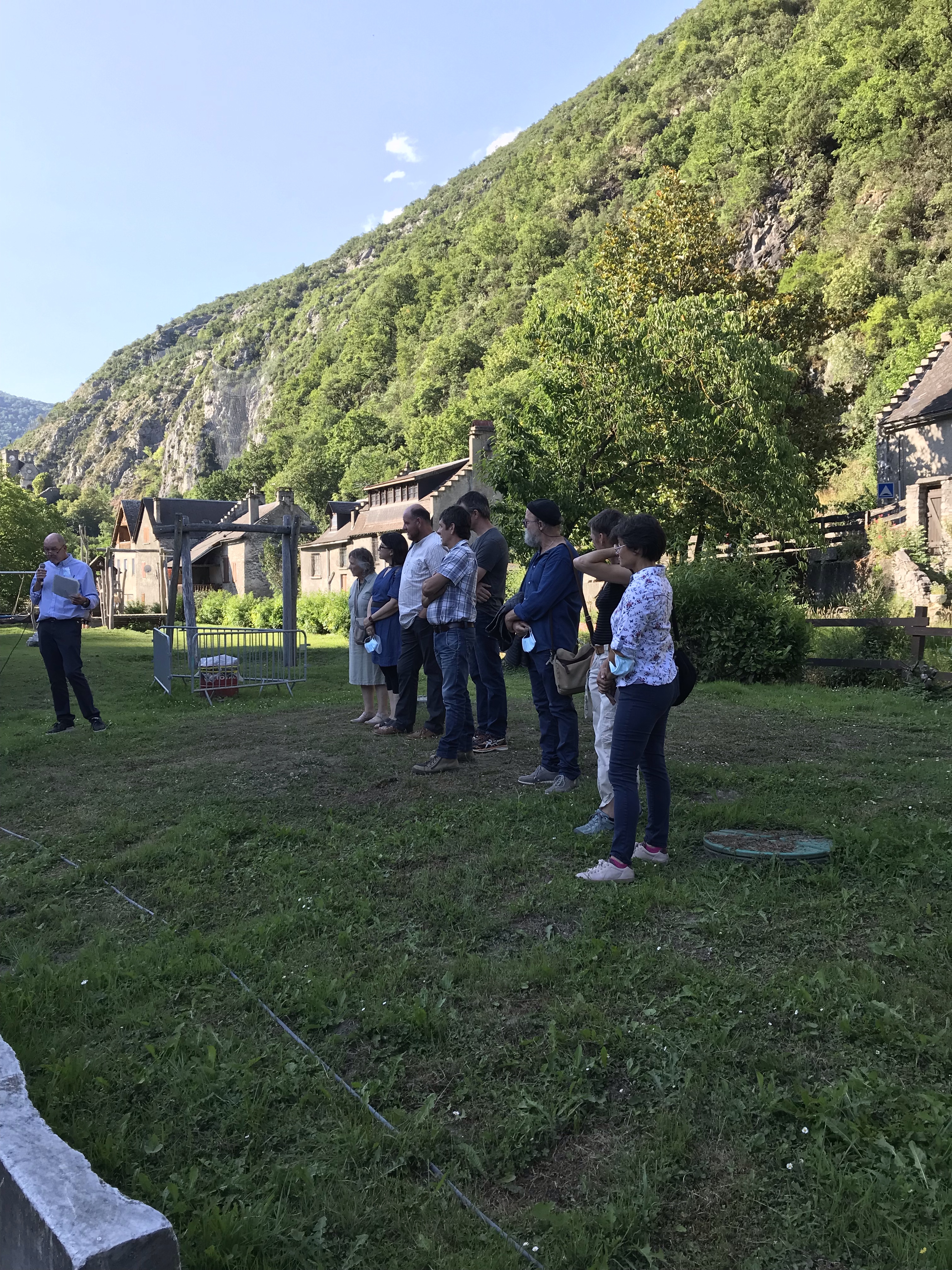 Ouverture du Festival de la Sculpture et du Marbre à Saint-Béat-Lez