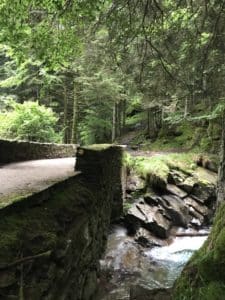 Pont montée gouffre d