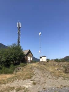 Antenne relai à Melles