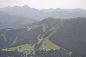 Station du Mourtis depuis l