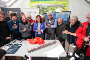 Maquette train à hydrogène Montréjeau-Luchon