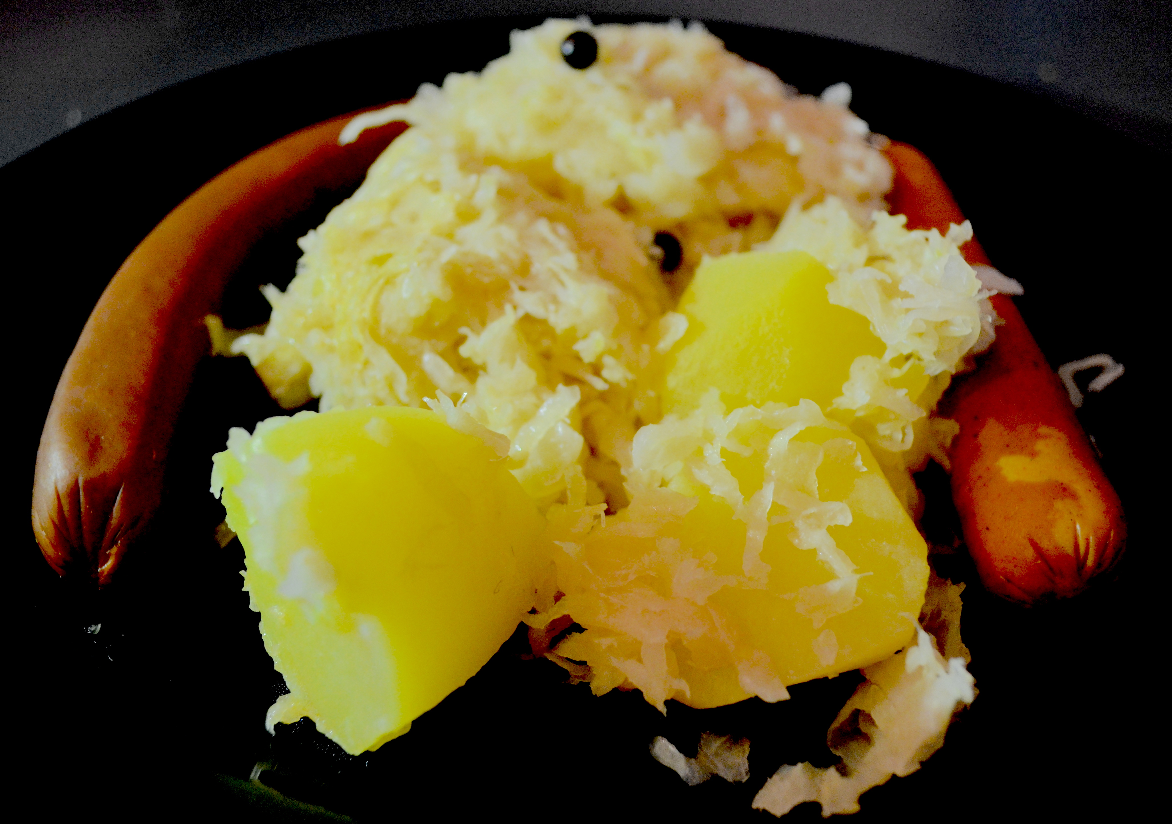 Une choucroute réconfortante, végétarienne et bio