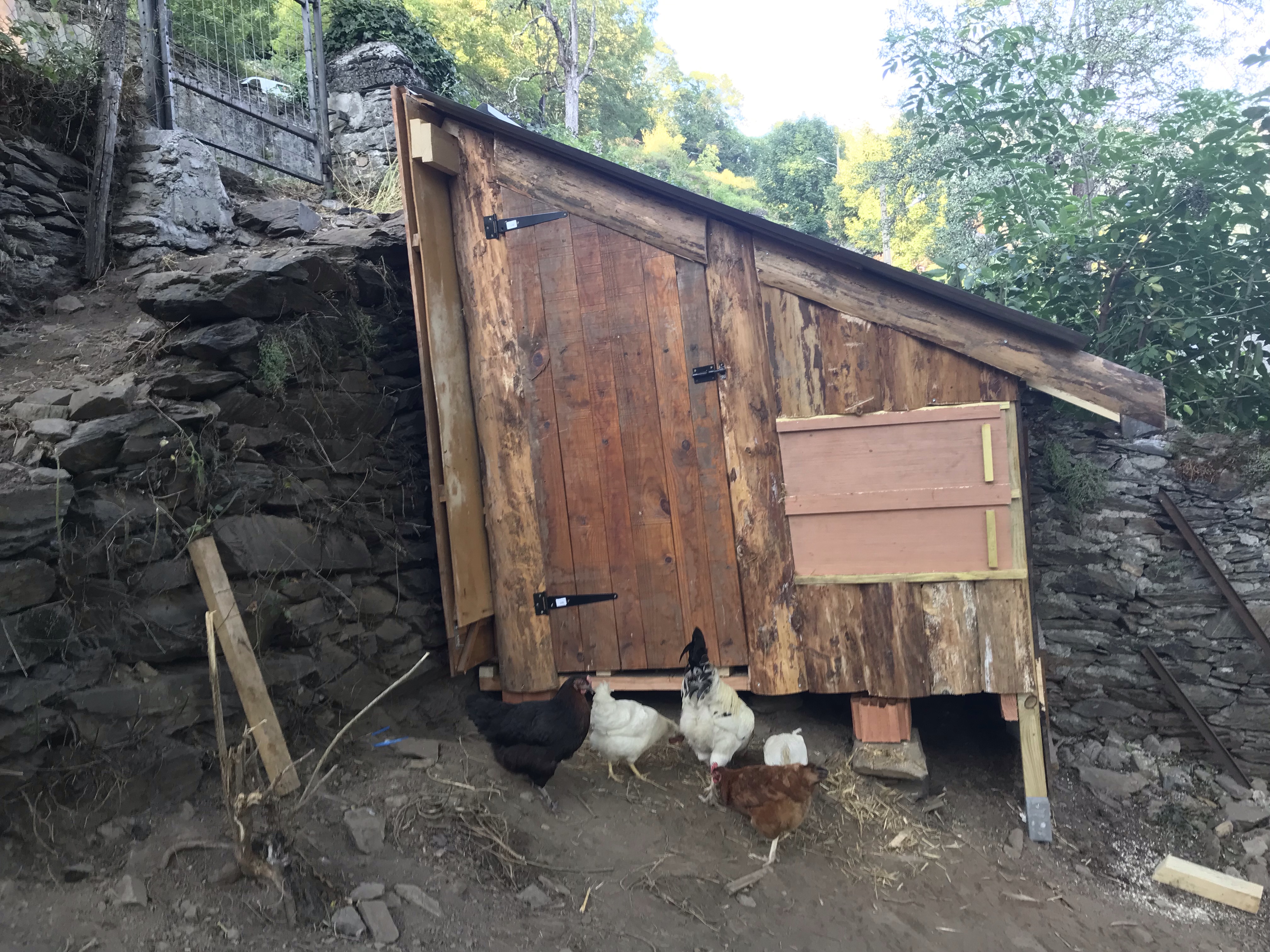 La cabane des crêtes le poulailler municipal de Melles