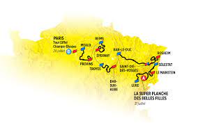 Tour de France féminin 2022 étapes et classement