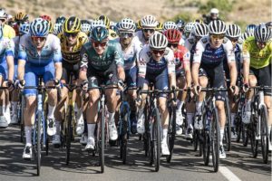 Vuelta 2022 Etape 11 Peloton tranquille