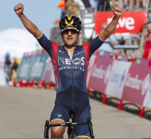 Victoire Richard Carapaz Vuelta 2022 Etape 14