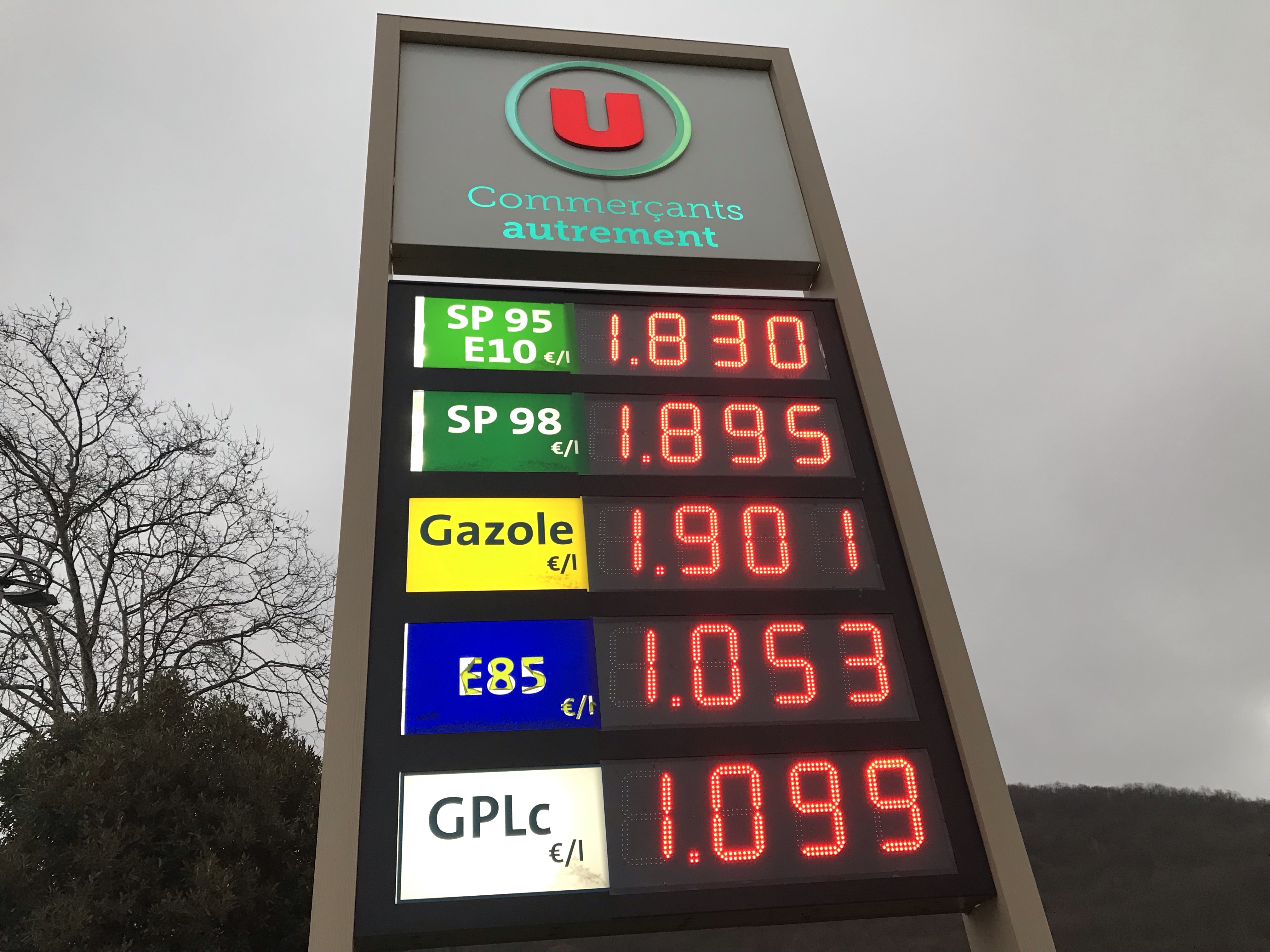 SuperEthanol E85 à prix coûtant mais à combien ?