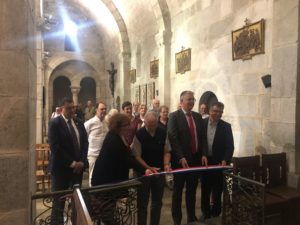 Inauguration du Trésor de Saint-Béat Saint-Privat