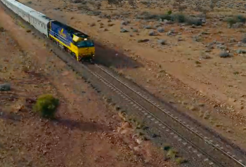 Des trains pas comme les autres - Australie du sud (Revoir)