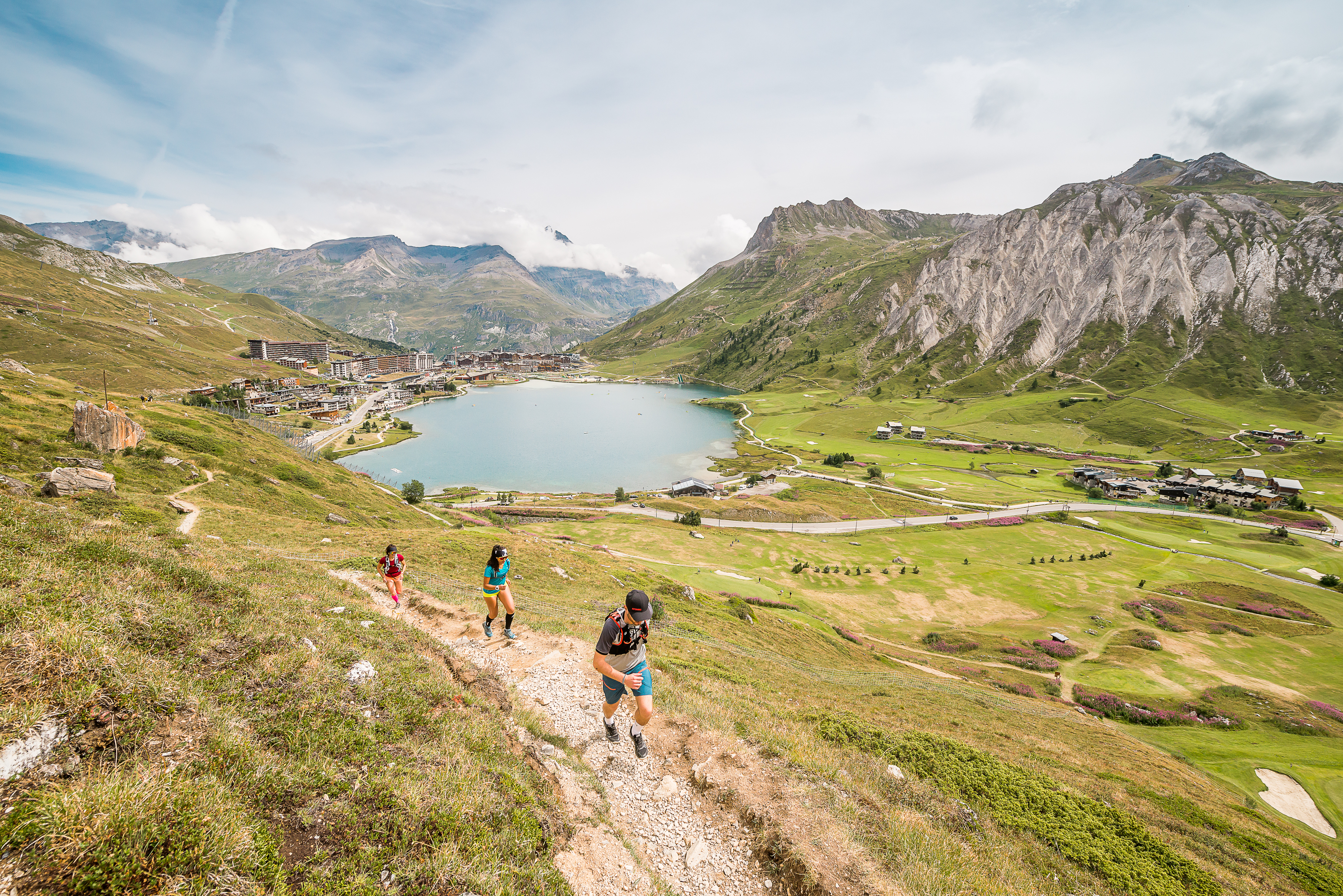 Les athlètes Cimalp sur le Tignes Cimalp Trail 2023