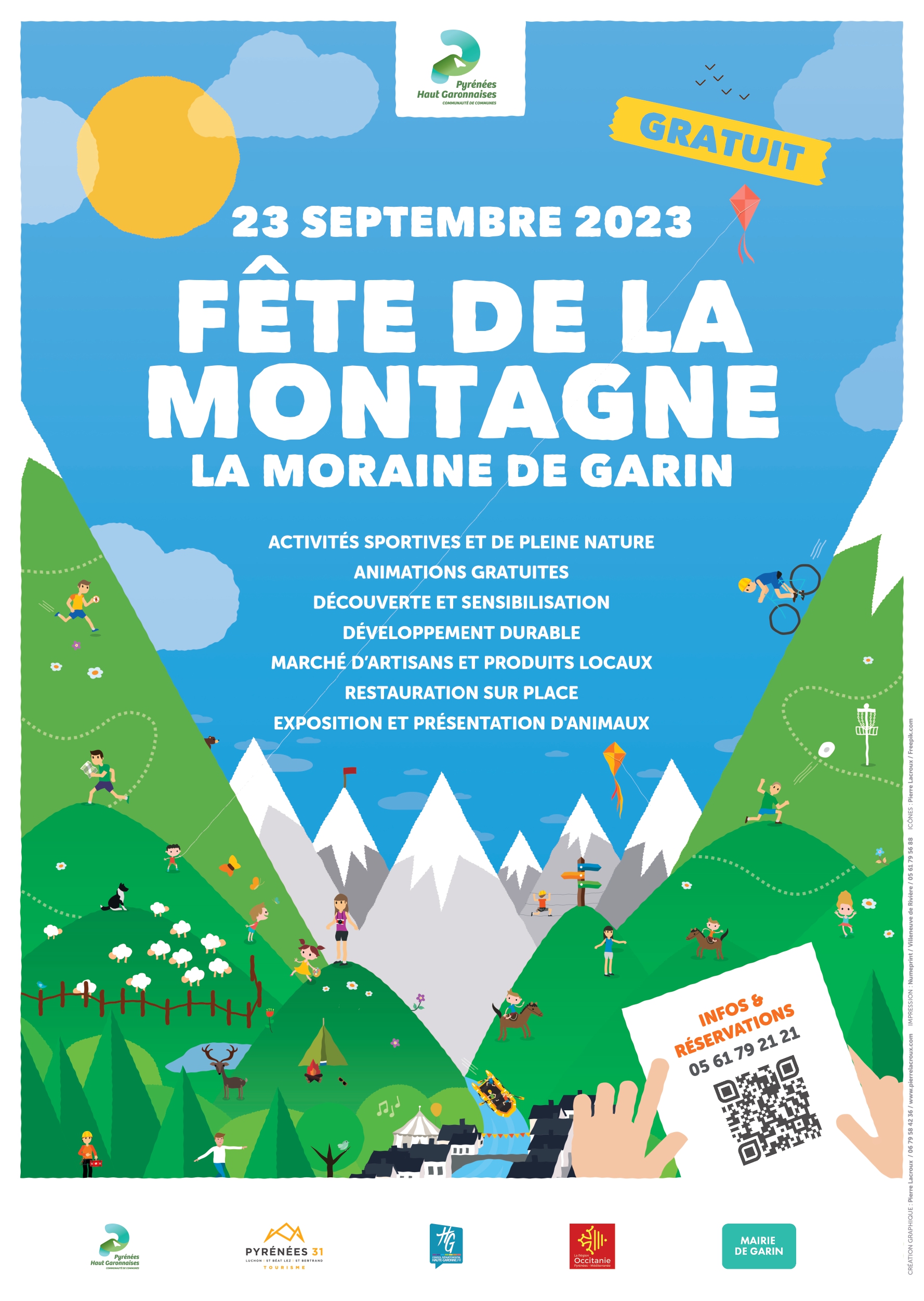 Fête de la Montagne 2023 le samedi 23 septembre à La Moraine de Garin