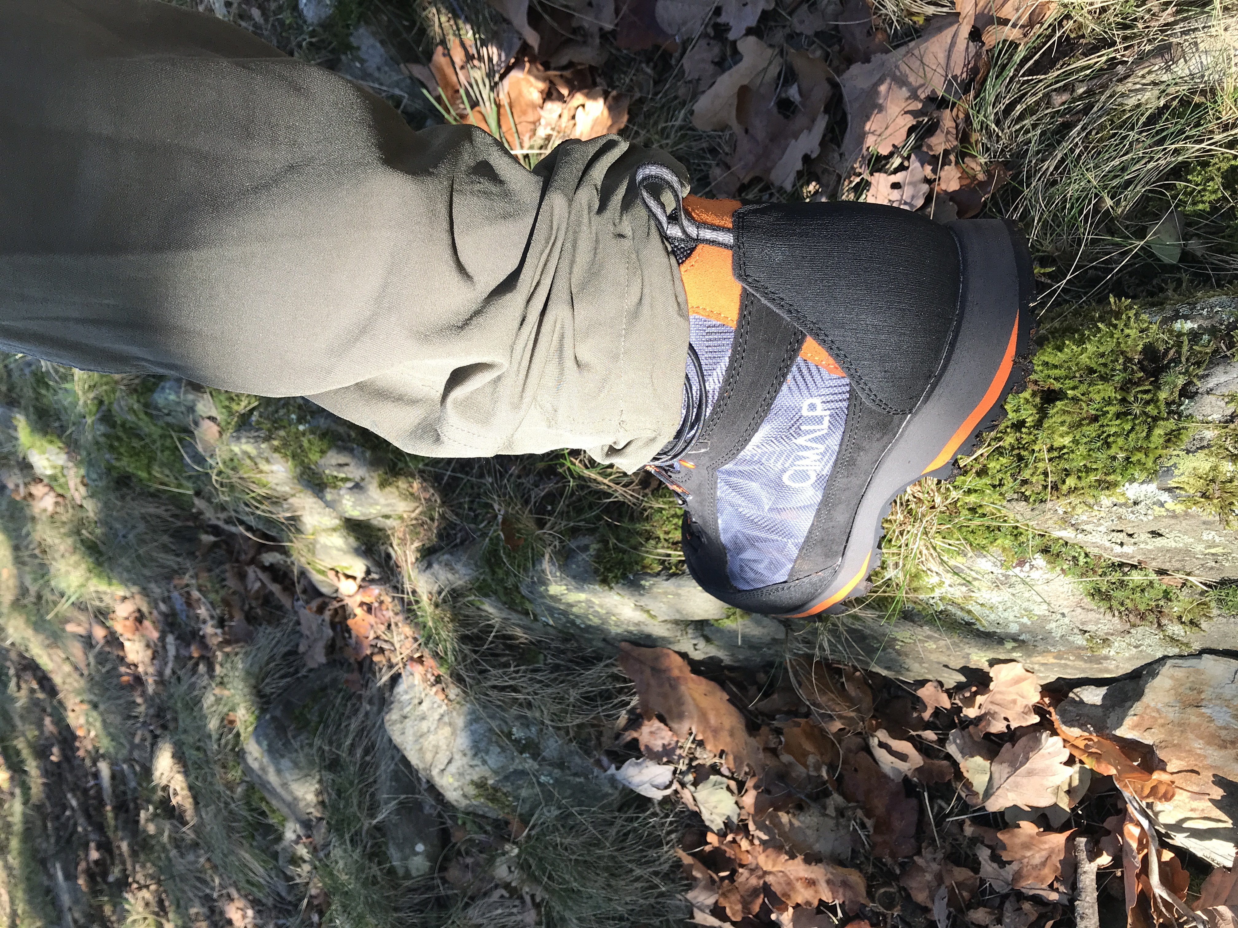 La BERARDE de Cimalp exorte la chaussure de montagne