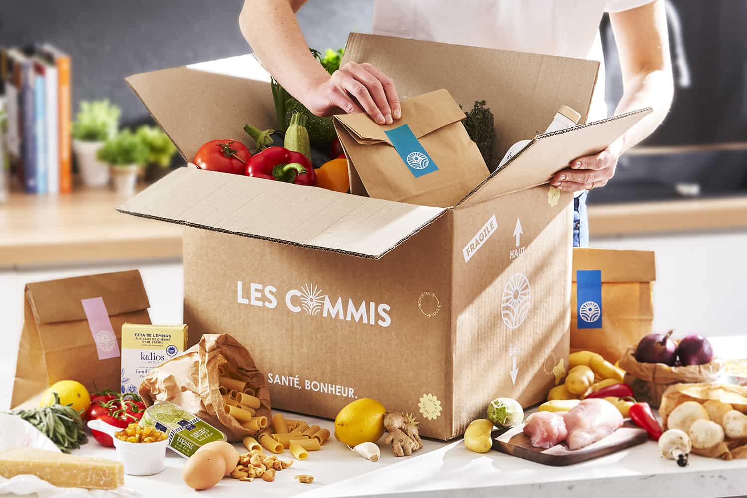 Les Commis une alimentation saine et sans faire les courses