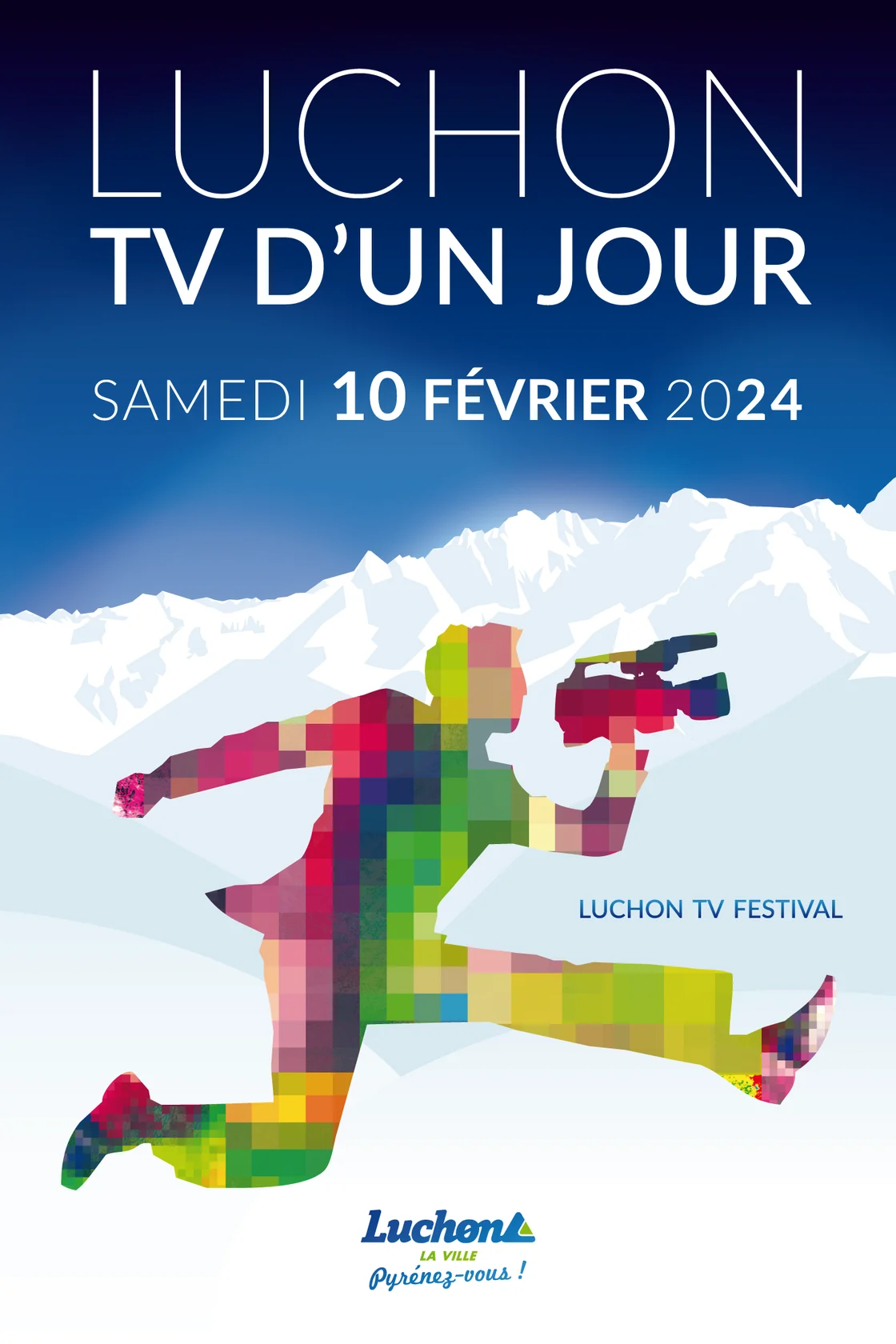 "Luchon, TV d'un jour" braque les projecteurs le samedi 10 février 2024