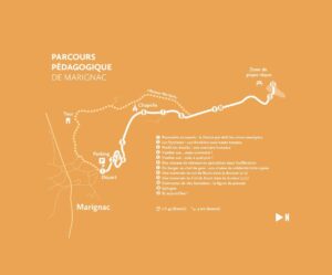 Parcours des Chemins de la Liberté à Marignac