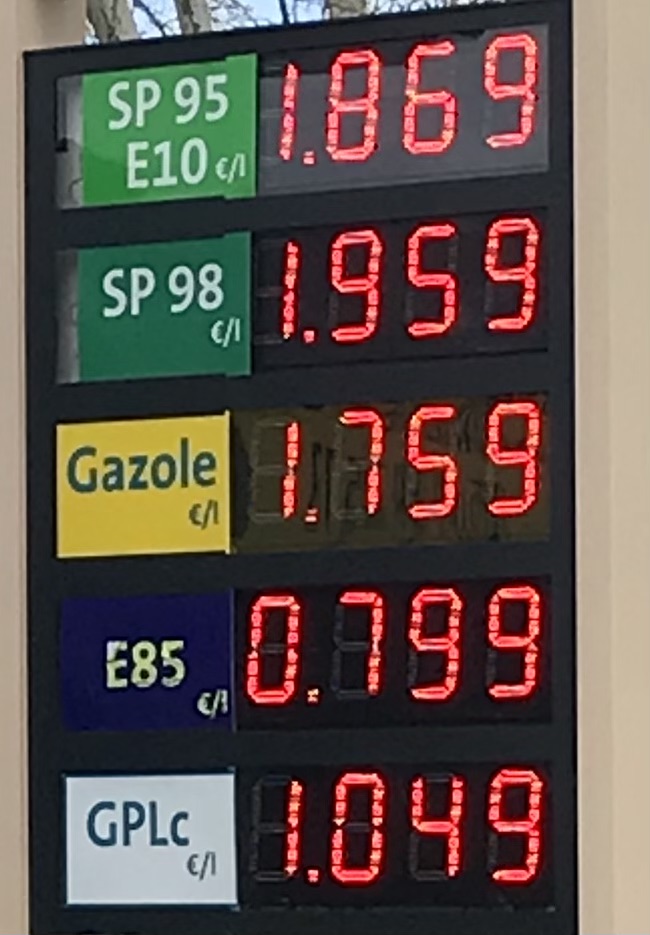 Le bioéthanol E85 sous la barre des 80 centimes le litre