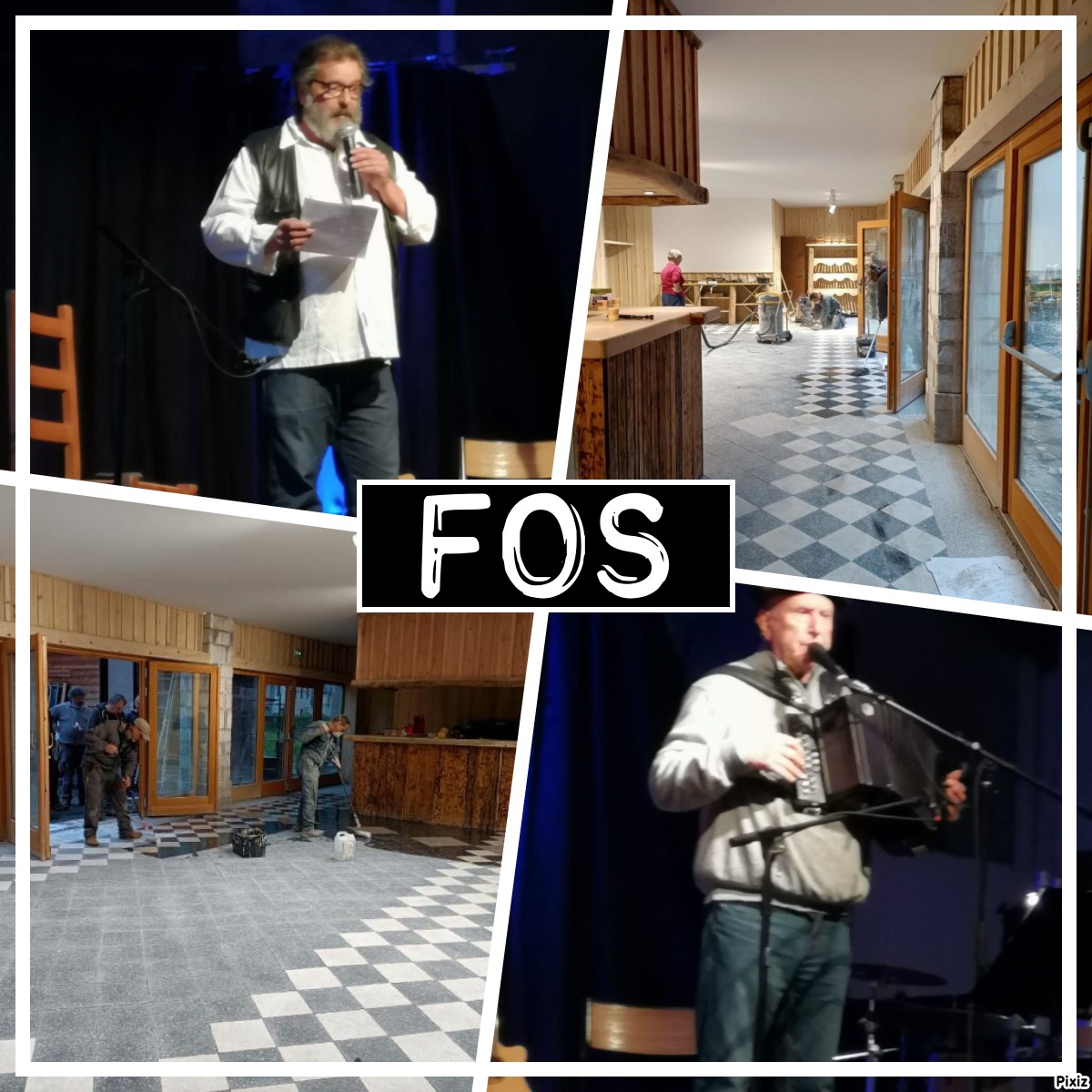 Chantier et concerts solidaires pour l'auberge de la Gentilhommière à Fos