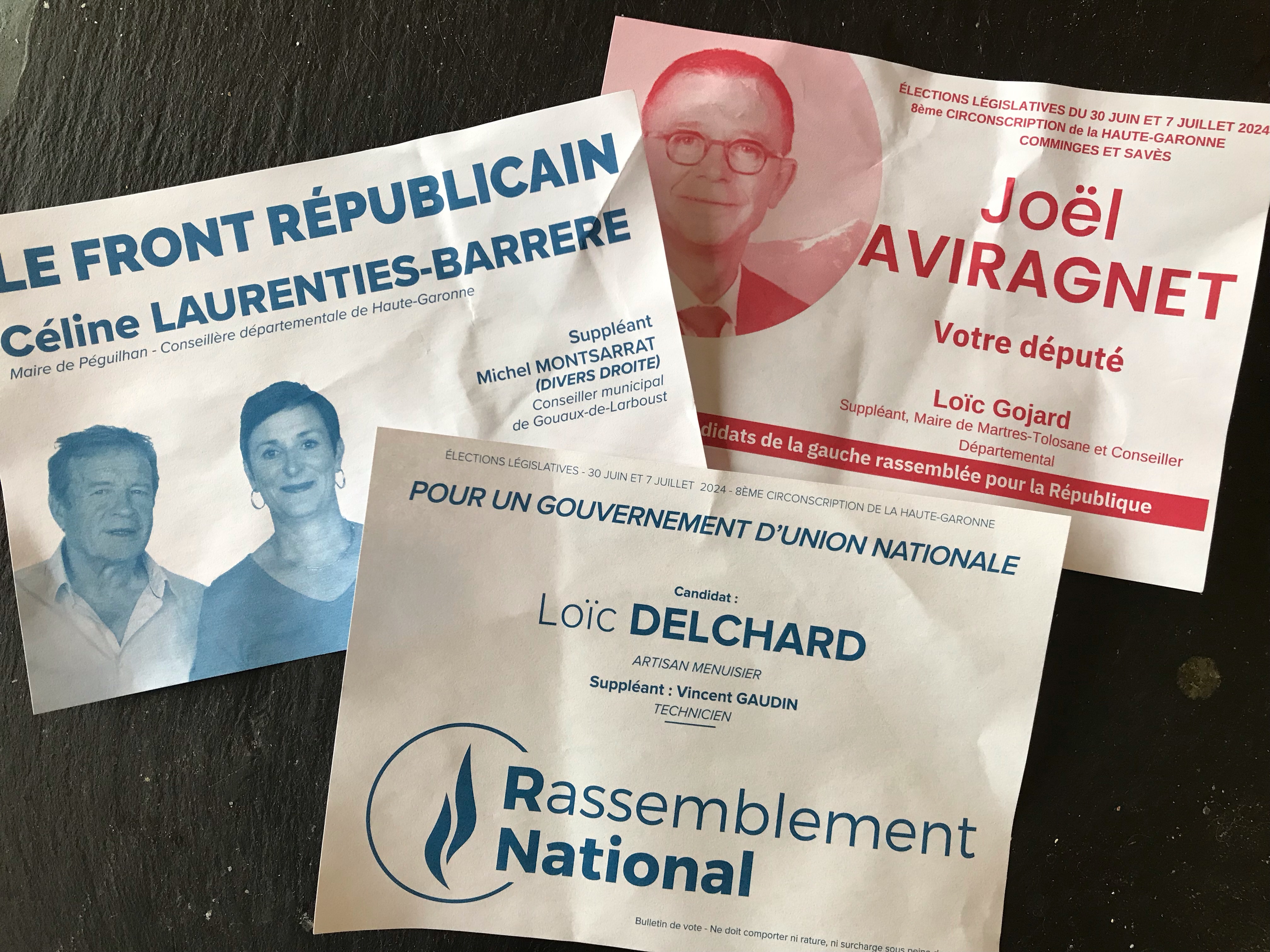 Législatives en Savès Comminges Pyrénées Aviragnet vs Delchard au second tour