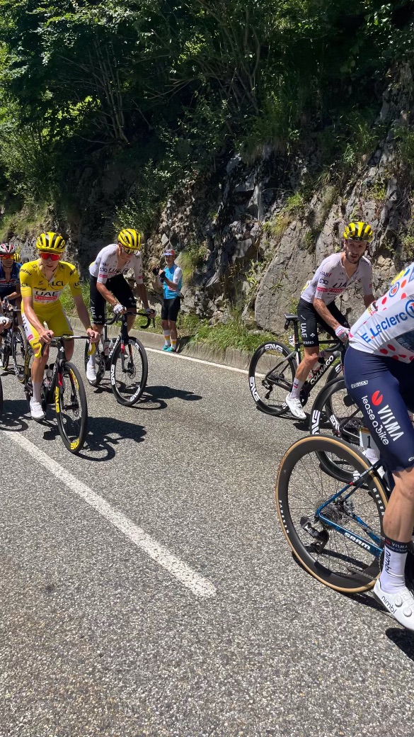 Tour de France 2025 à Luchon Superbagnères le 17 juillet 2025