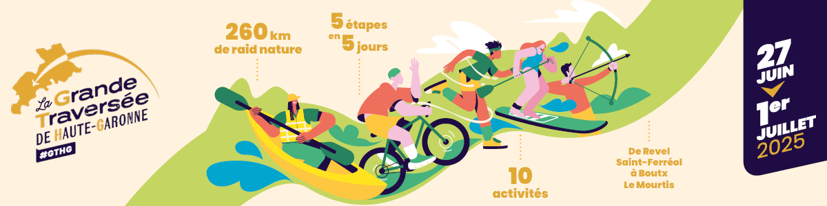 La grande traversée de Haute-Garonne jusqu'au Mourtis