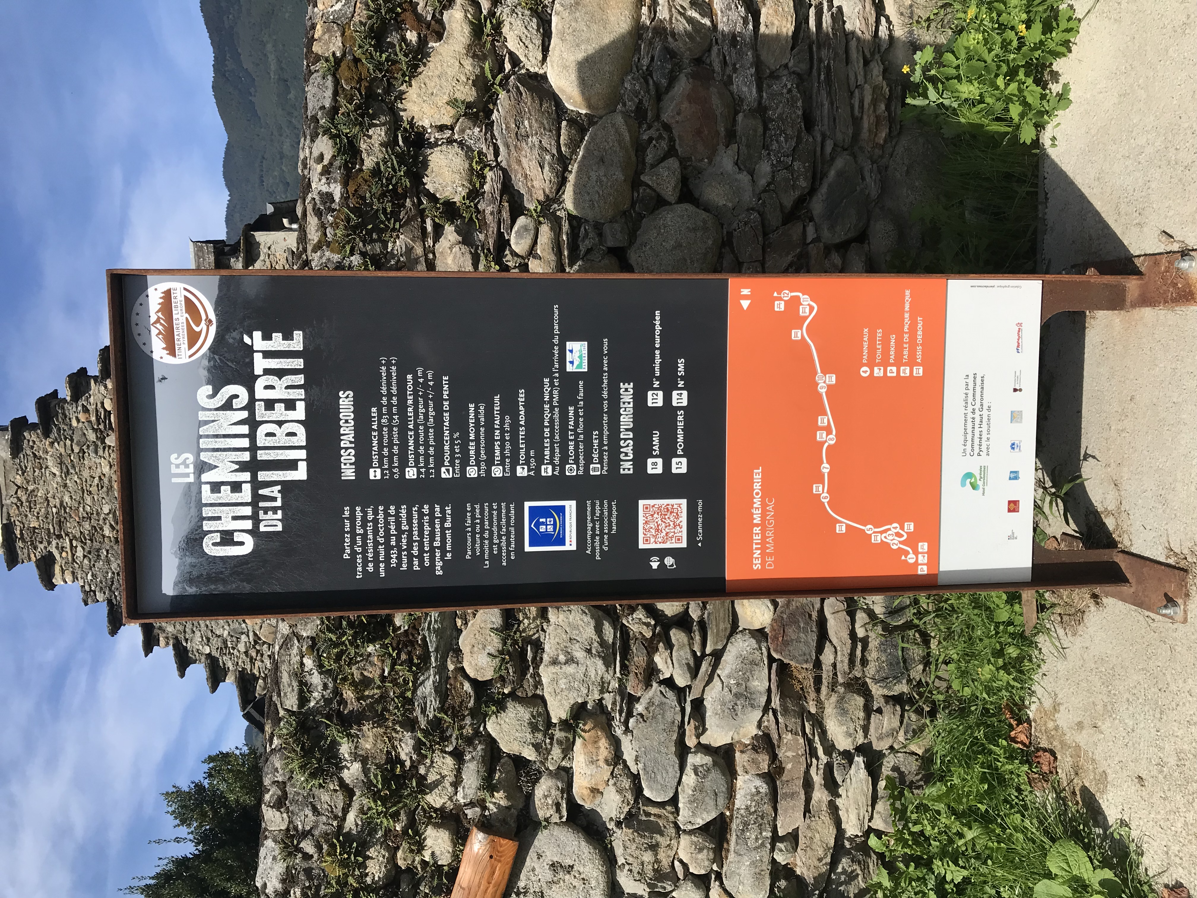 Les Chemins de la Liberté de Marignac à Bausen