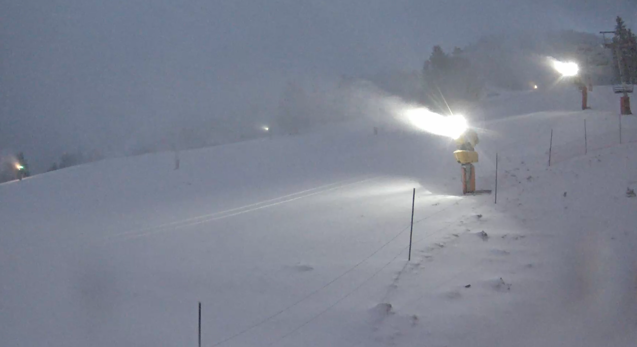 Webcam Le Mourtis la neige en abondance