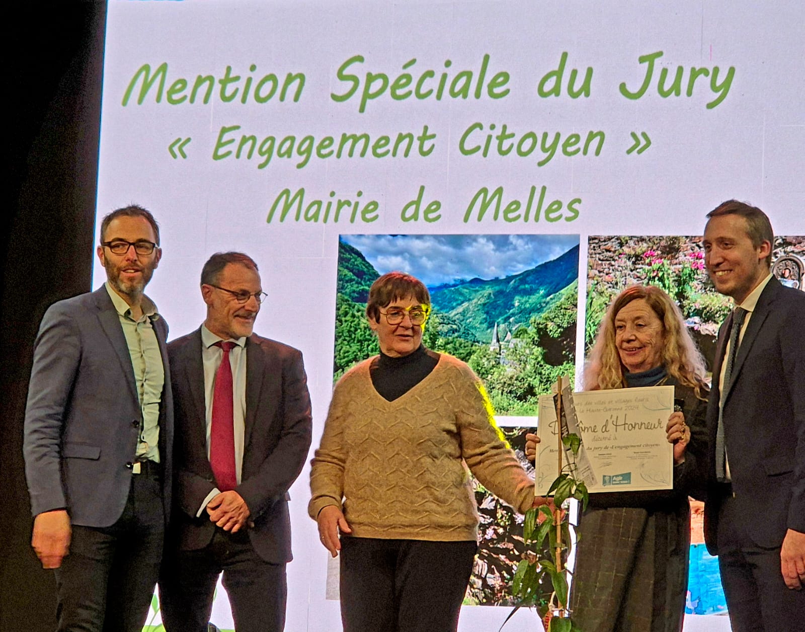 Village fleuri 2024 : le village de Melles récompensé