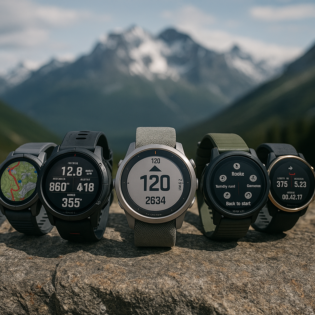 Top 5 des meilleures montres GPS 2025