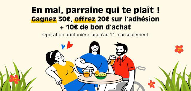 La Fourche comment recevoir un code de parrainage à 30€ ?