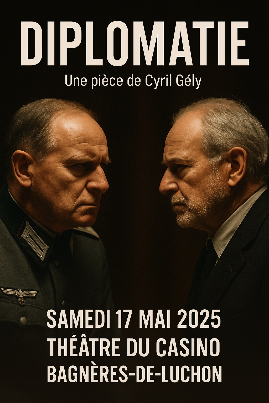 Diplomatie au Théâtre de Luchon le 17 mai 2025