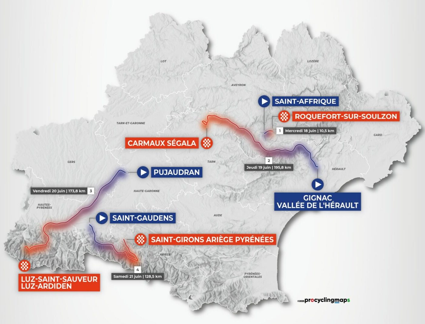 LA ROUTE D'OCCITANIE 2025