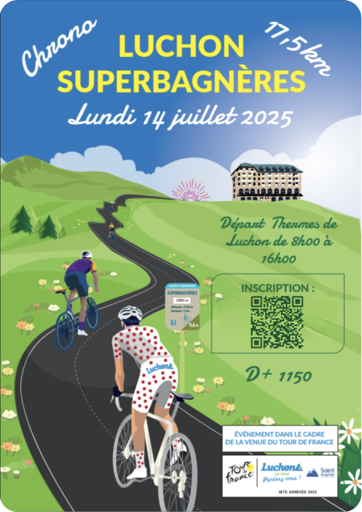 Vivez l'ascension mythique de Luchon-Superbagnères avant les professionnels !