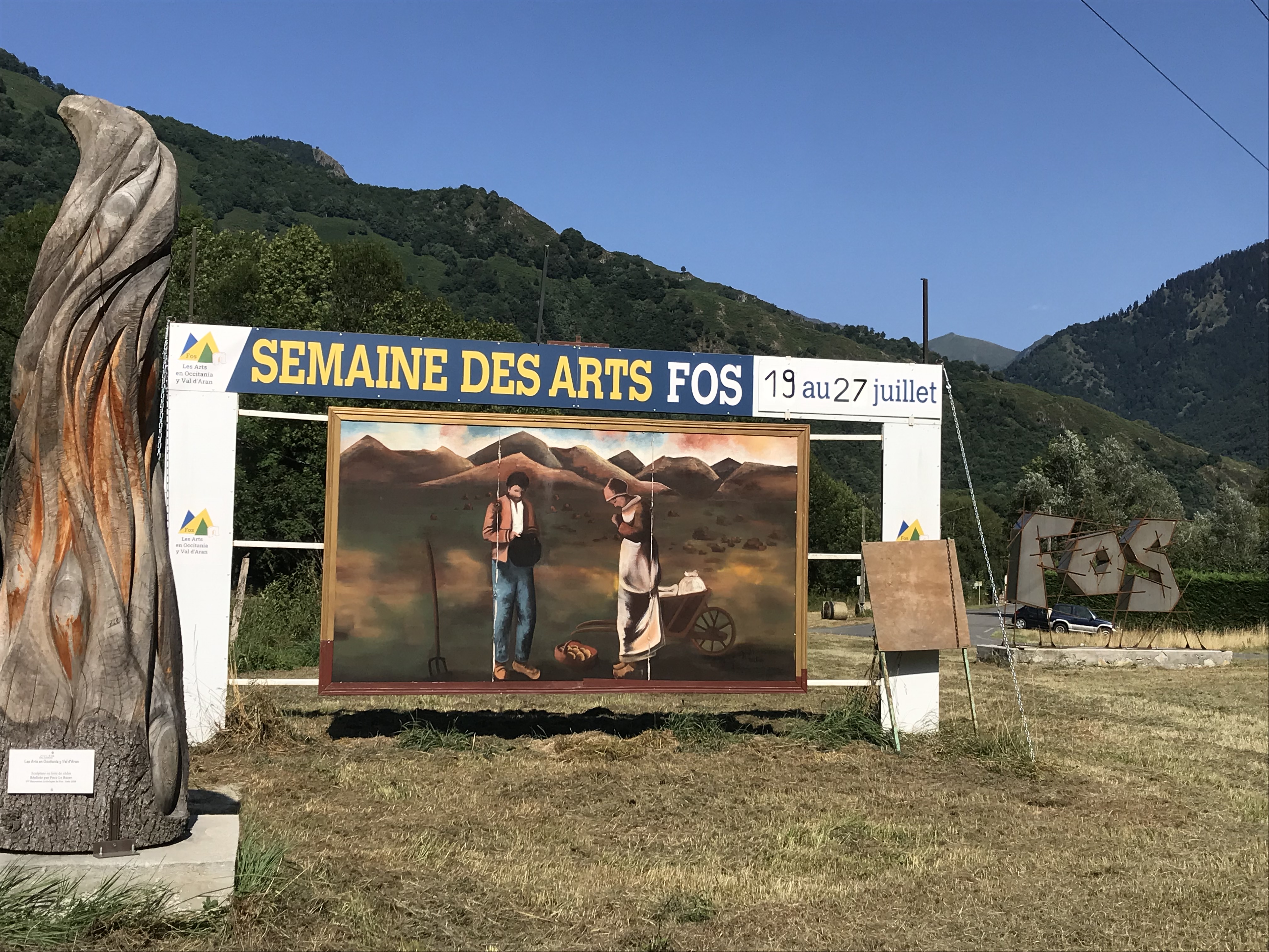 La semaine des arts de Fos : l'art transfrontalier illumine les Pyrénées