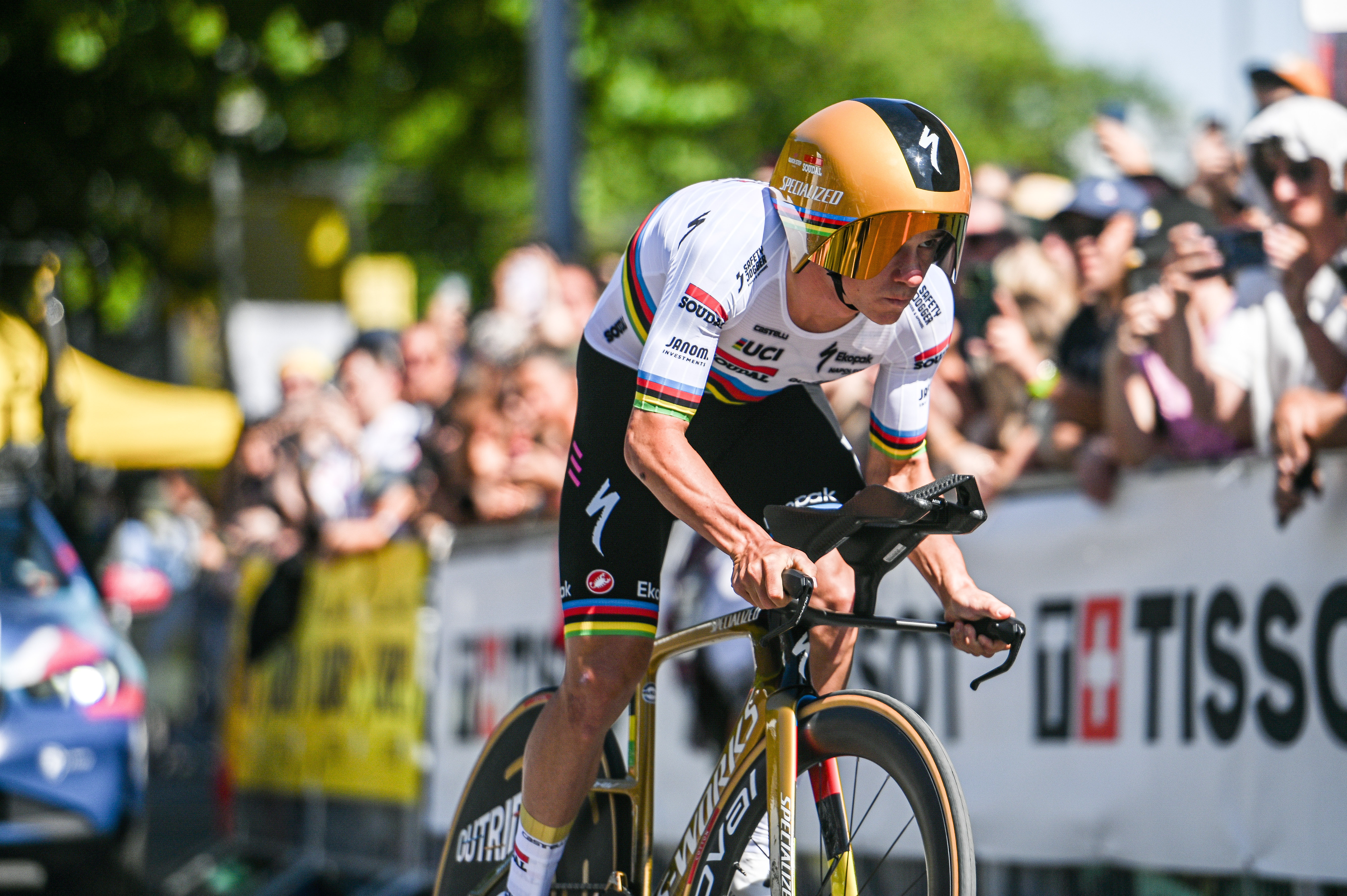 Tour de France 2025 : Remco Evenepoel maître du temps à Caen