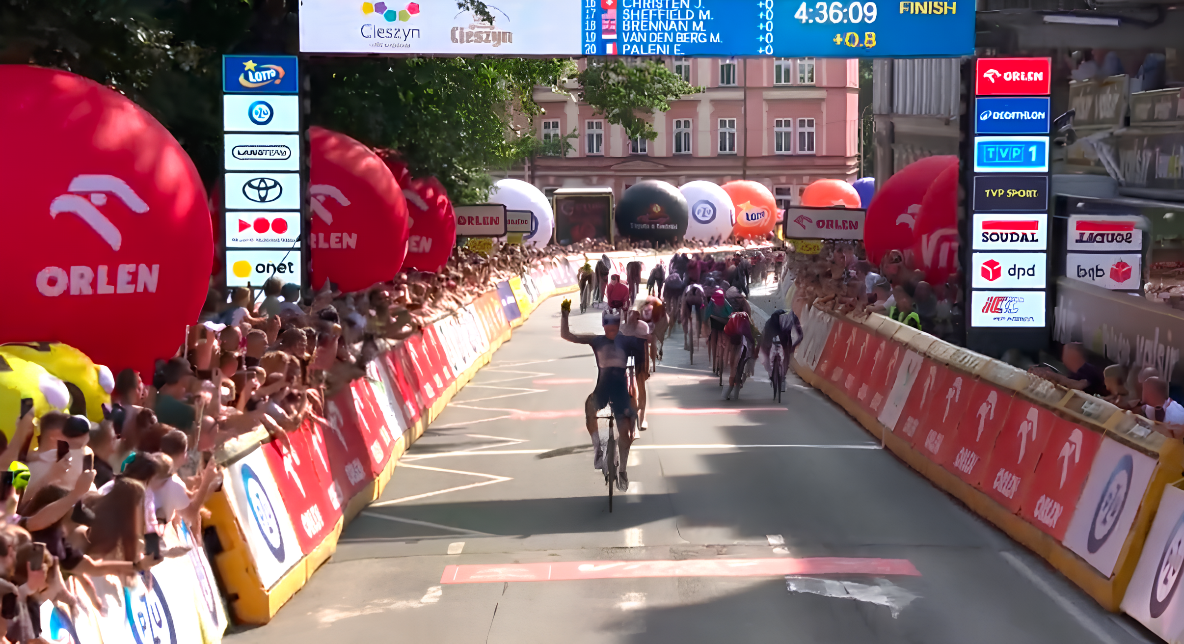 Paul Magnier solide sprinter sur l'étape 4 du Tour de Pologne