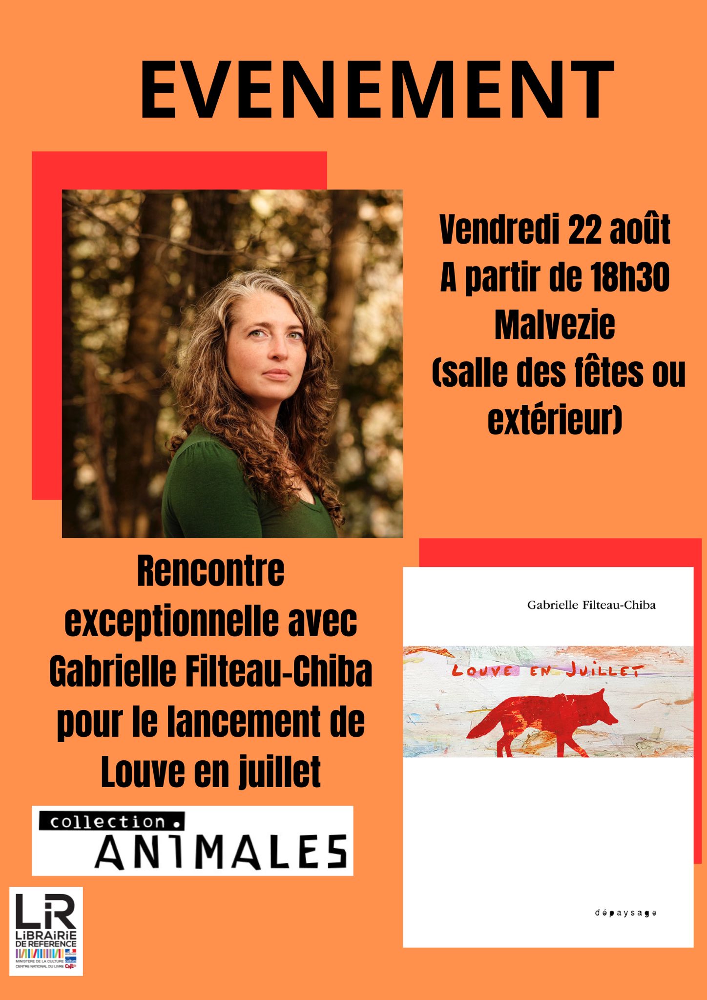 Gabrielle Filteau-Chiba à Malvezie